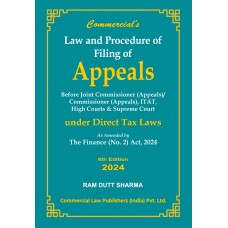 APPEALS-FOR DIRECT TAX-ITAT-HIGHCOURT-SUPREMENTCOURT-BEFORE JOINT COMMISSIONER (APPEALS) Commissioner (appeals) under Direct tax -As Amended by Finance (No.2) Act 2024 by Ram Dutt Shrma