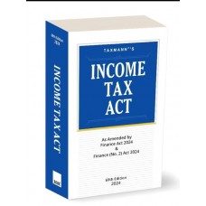 INCOME TAX ACT TAXMANN BY FINANCE (ACT.2) 2024