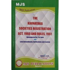 KARNATAKA SOCIETIES REGISTRATION ACT, 1960 ( KARNATAKA ACT NO: 17 OF 1960) 