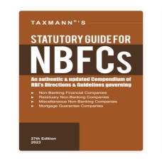 STATUTORY GUIDE FOR NBFCs:TAXMANN PUBLICATIONS 2023